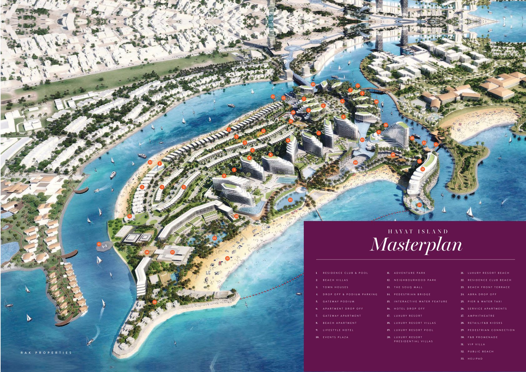 Marbella Villas master plan 1