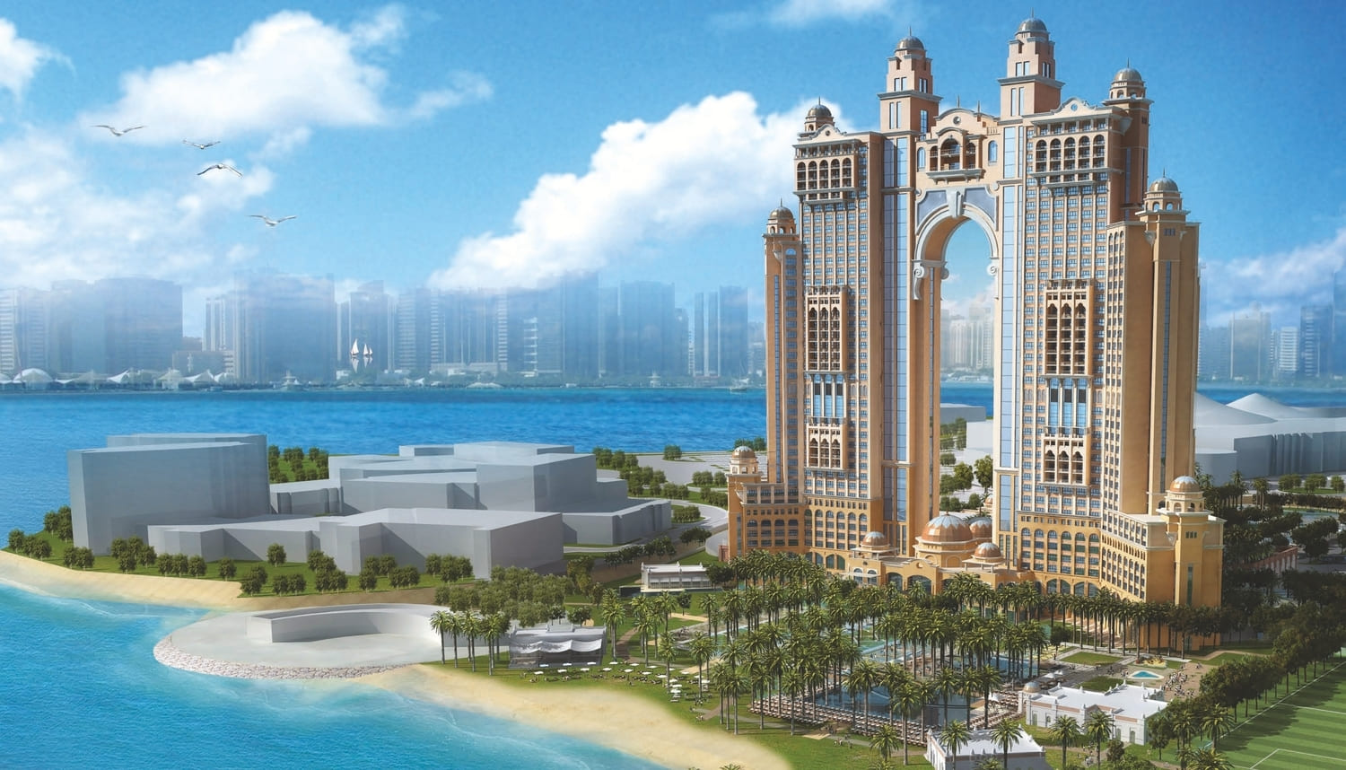 Fairmont Marina Residences architecture 4