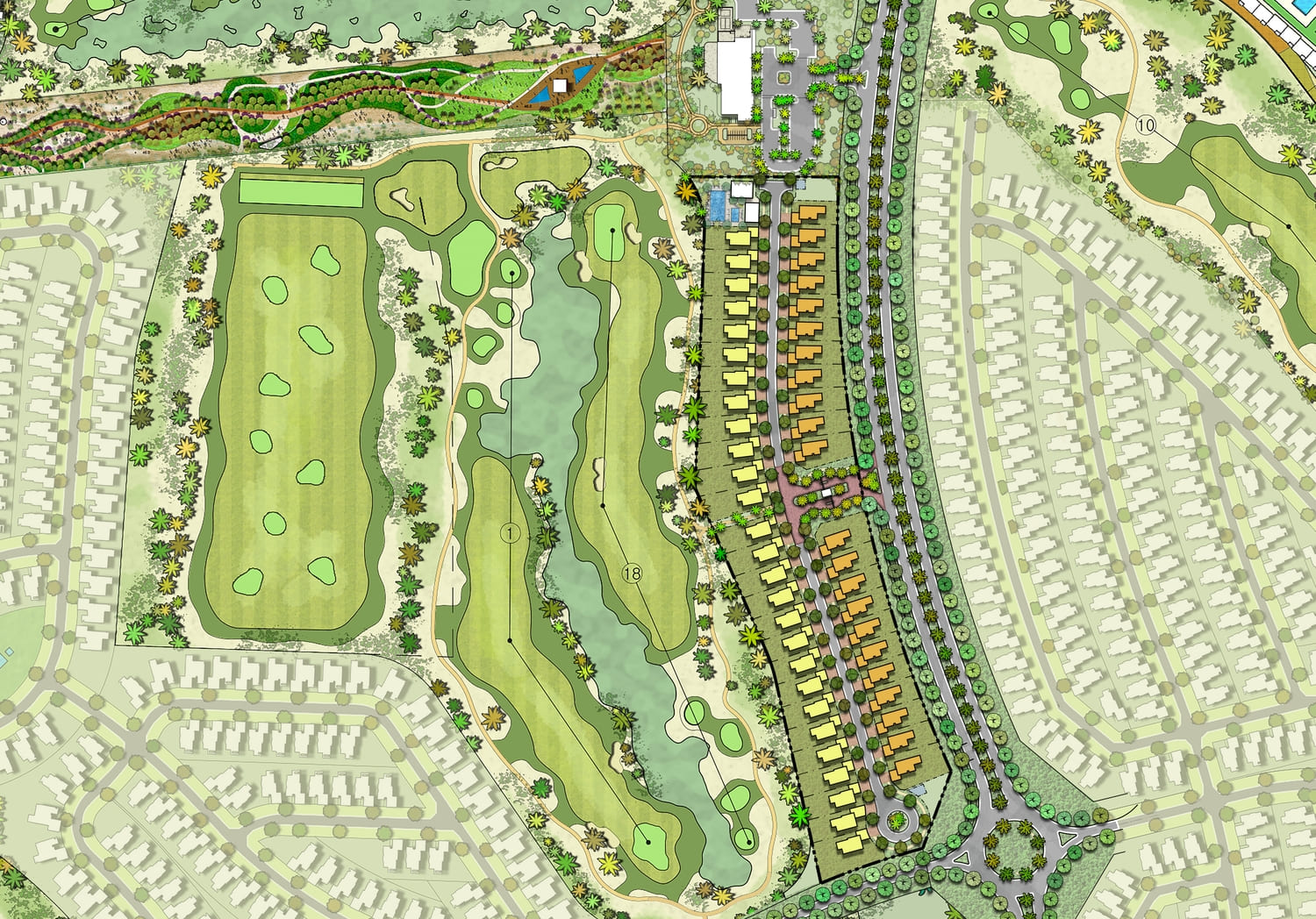 Fairway Villas master plan 1