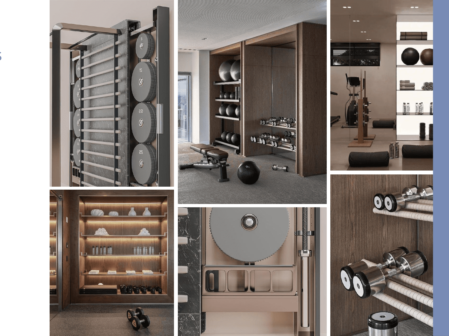 Integrated Gym Walls amenity image