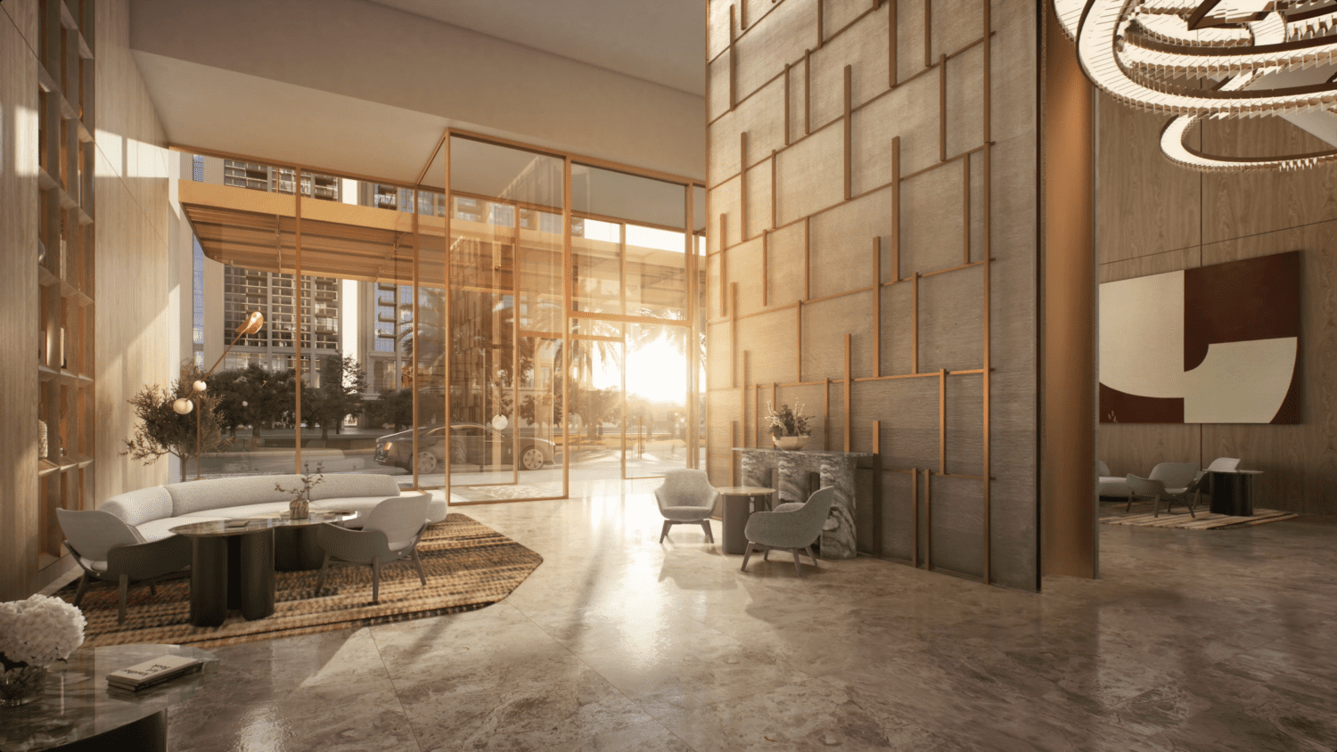 Marriott Residences JLT lobby 2