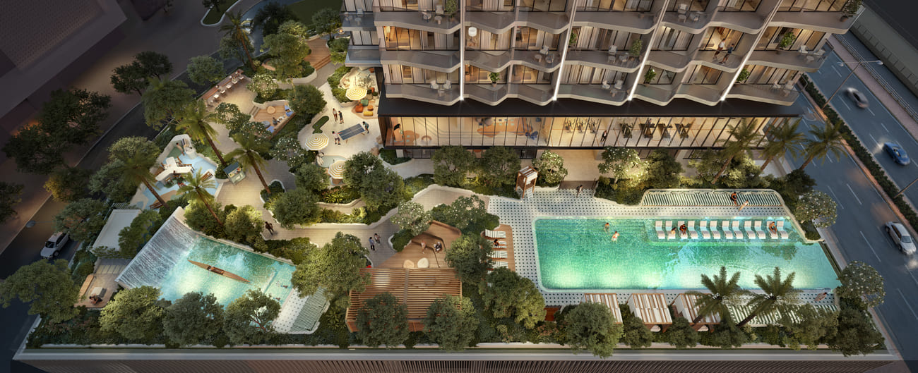 Rove Home Dubai Marina architecture 4