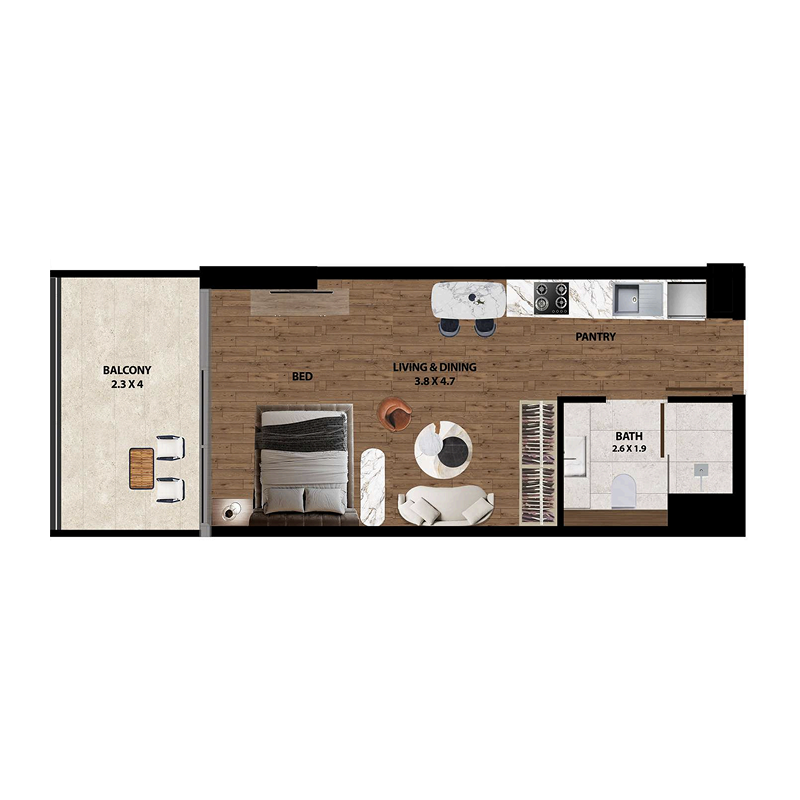 Apartments plan