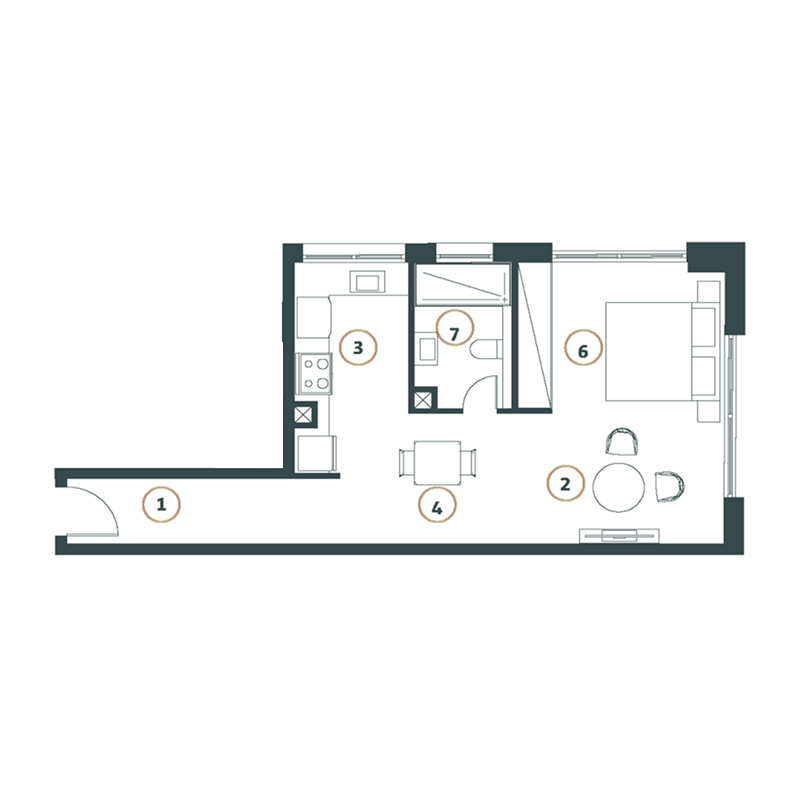 Apartments plan