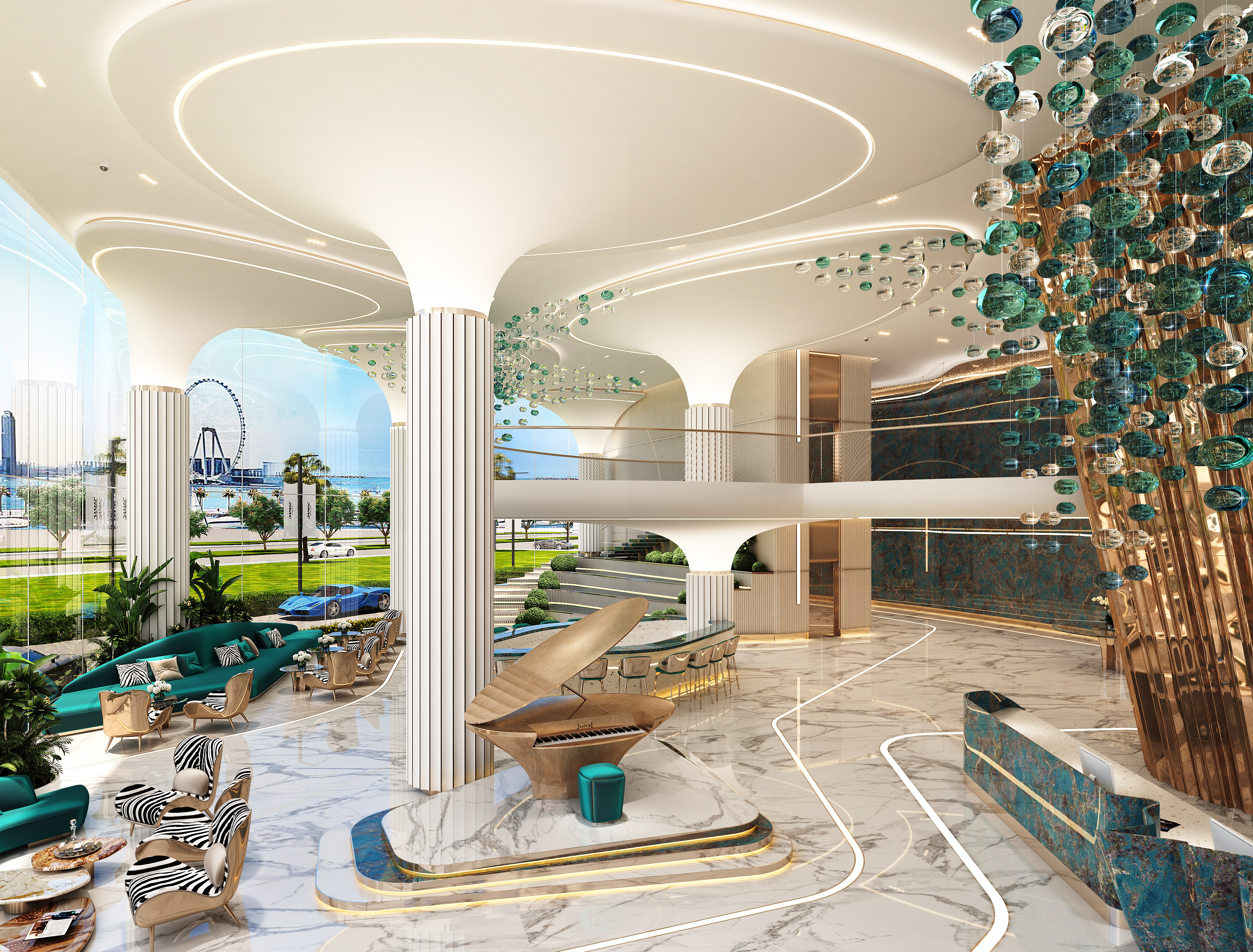 Damac Bay lobby 7