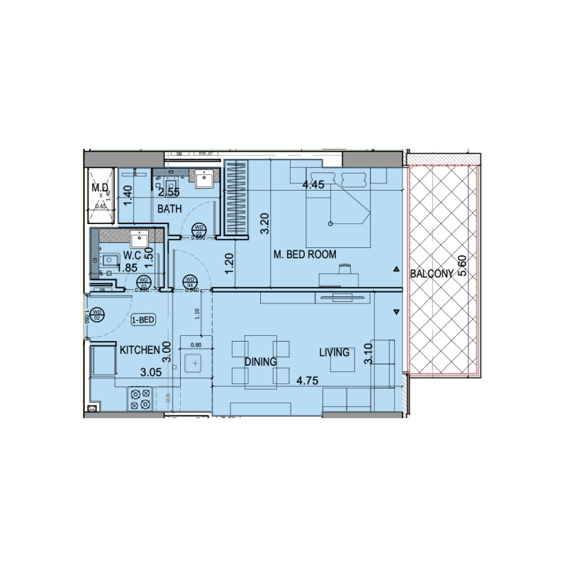 Apartments plan