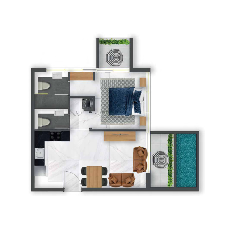 Apartments plan