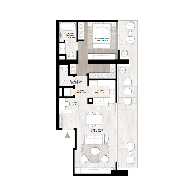 Apartments plan