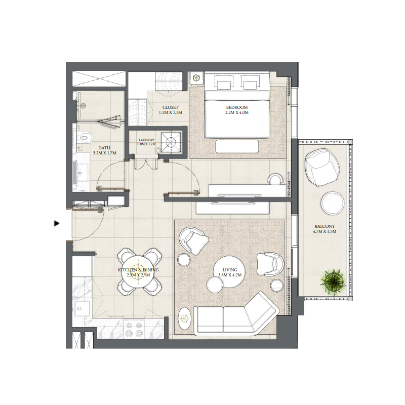 Apartments plan