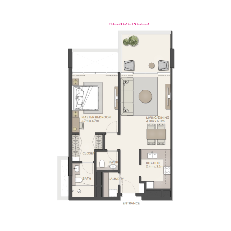 Apartments plan