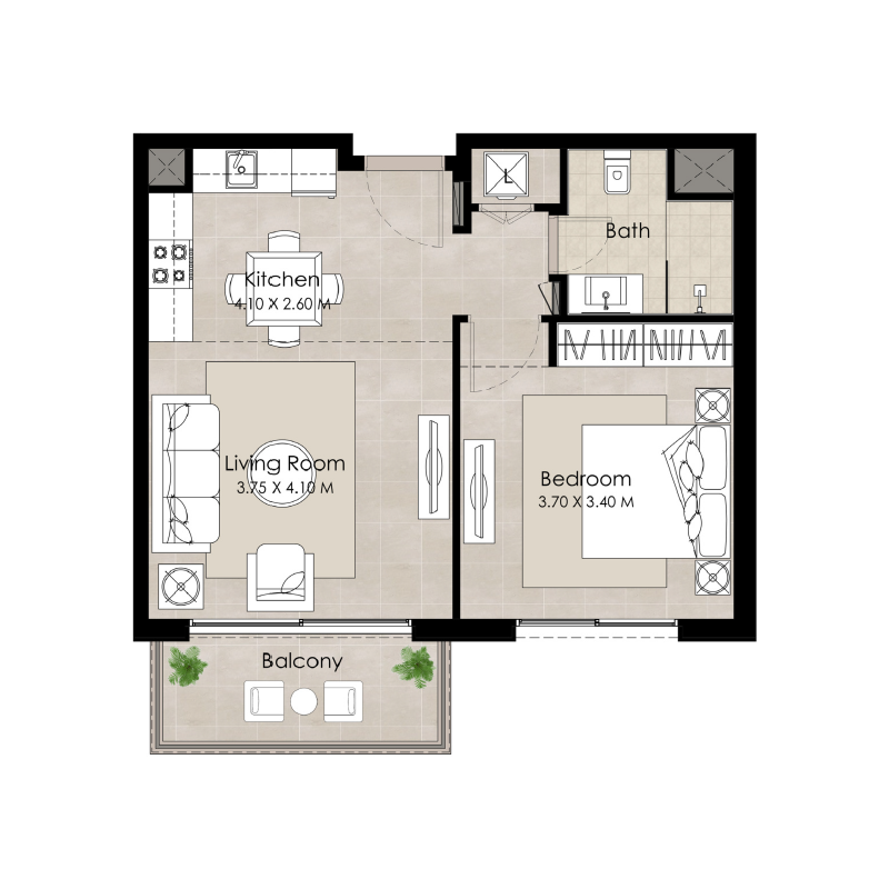 Apartments plan
