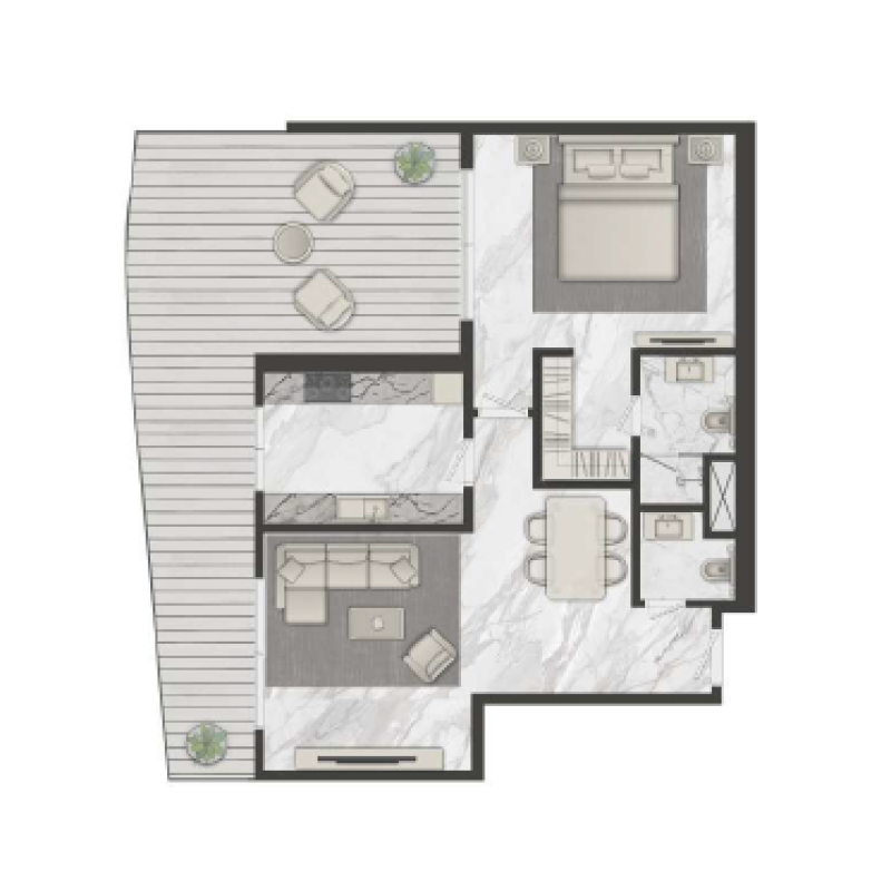 Apartments plan