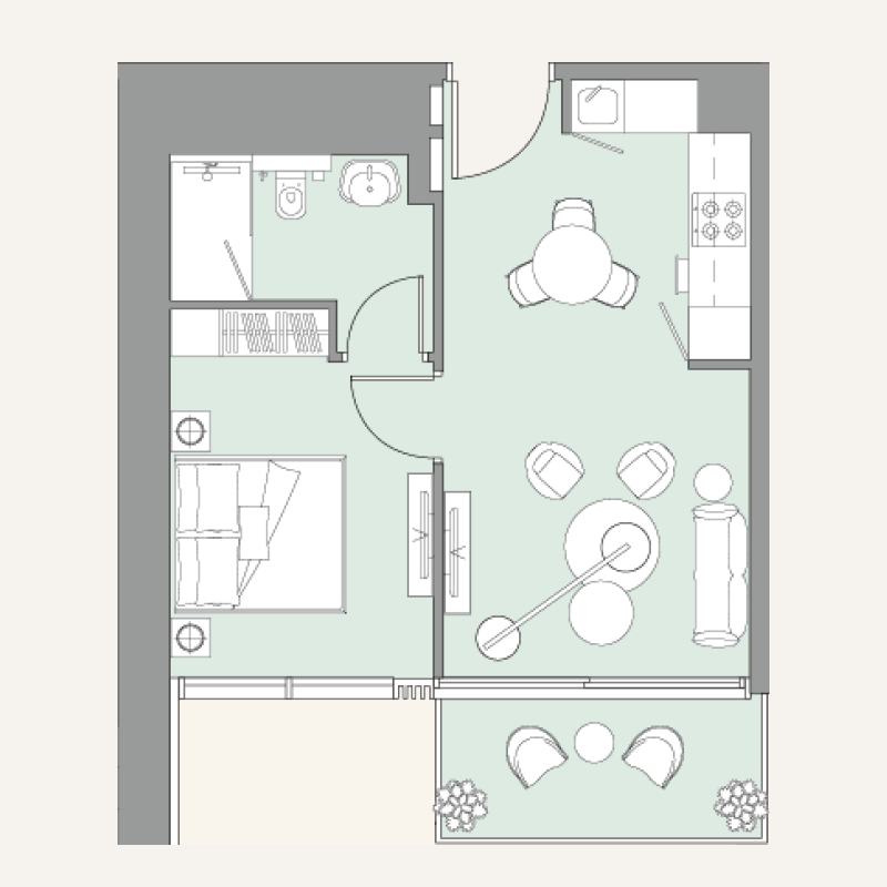 Apartments plan