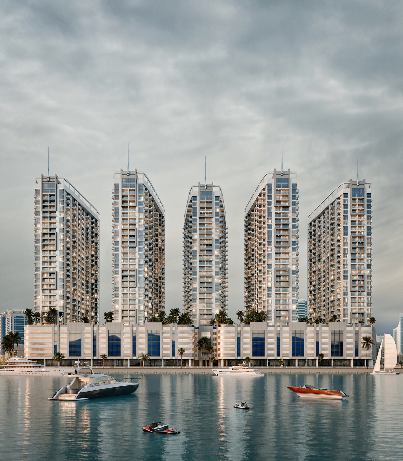 Ajman Creek Towers master plan 7