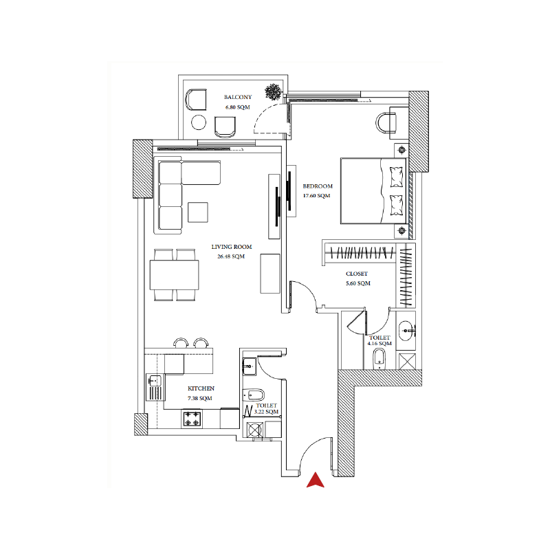 Apartments plan