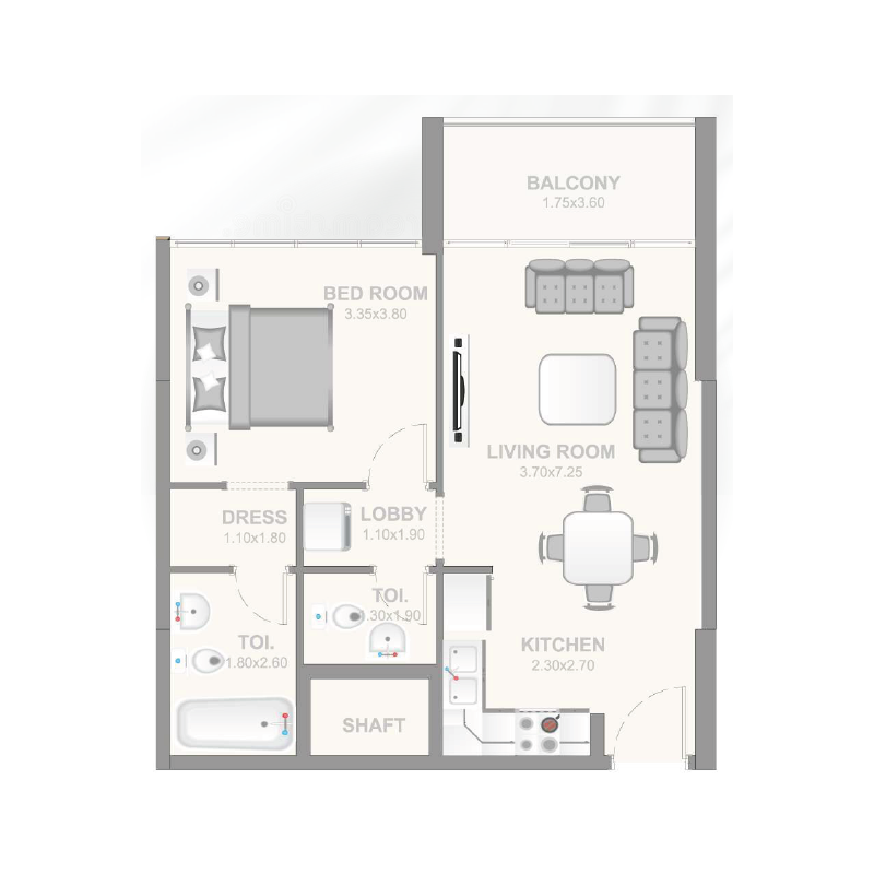 Apartments plan