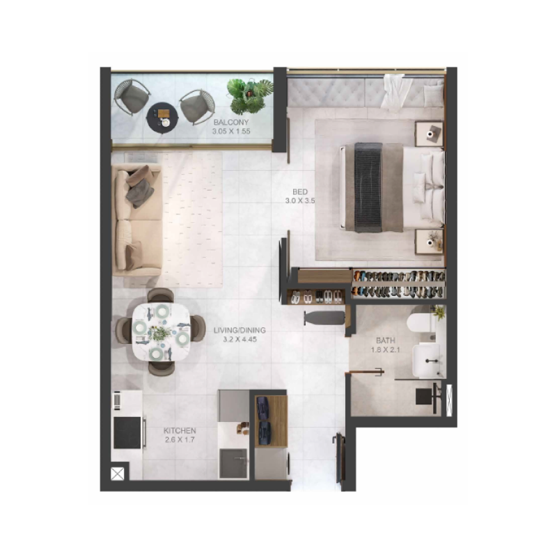 Apartments plan
