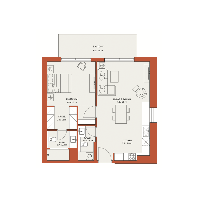 Apartments plan