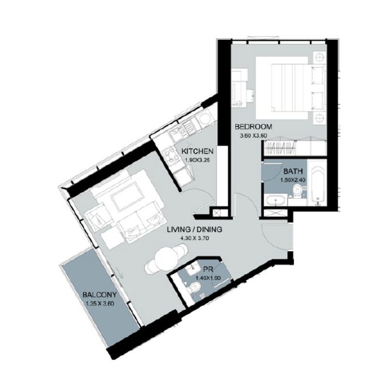 Apartments plan