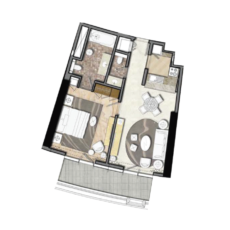 Apartments plan