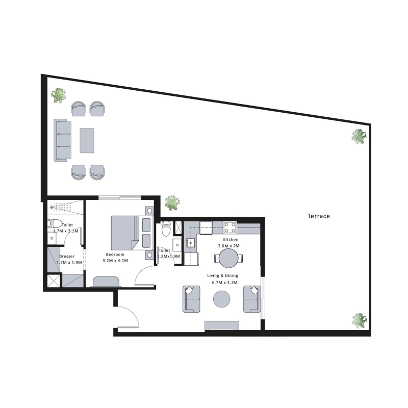 Apartments plan