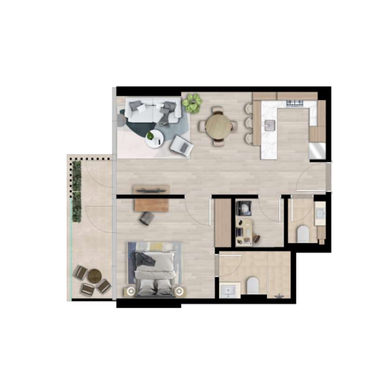 Apartments plan