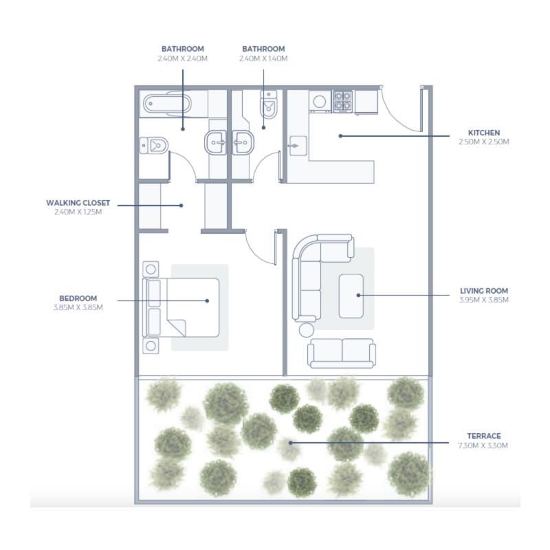Apartments plan