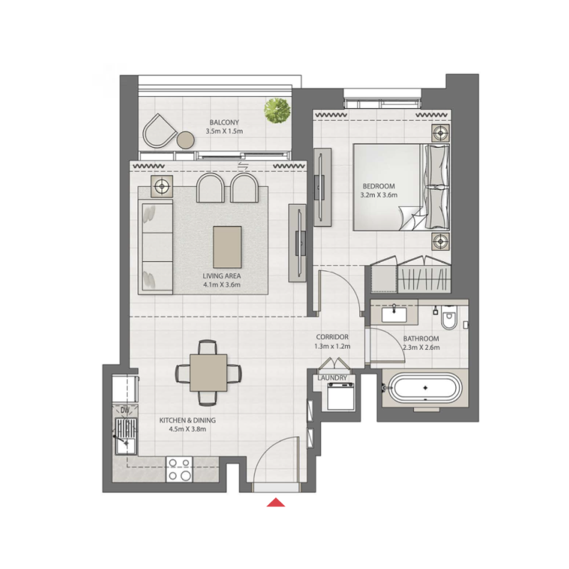 Apartments plan
