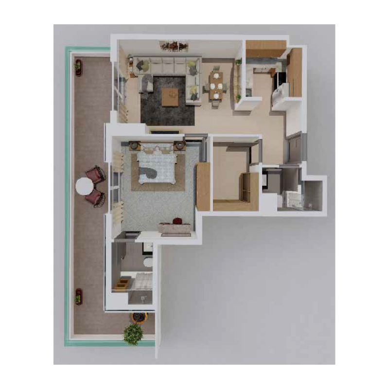 Apartments plan