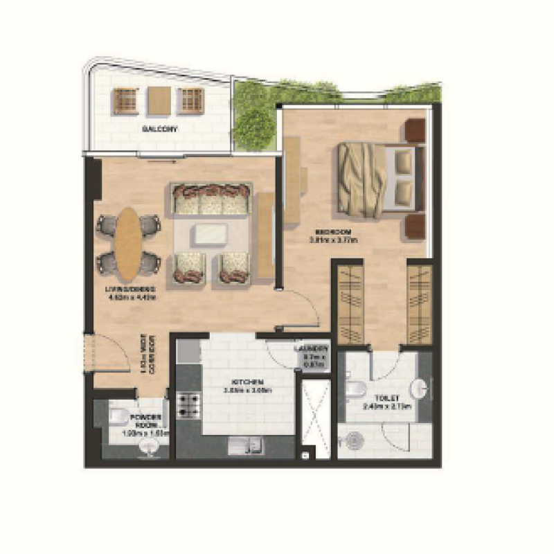 Apartments plan