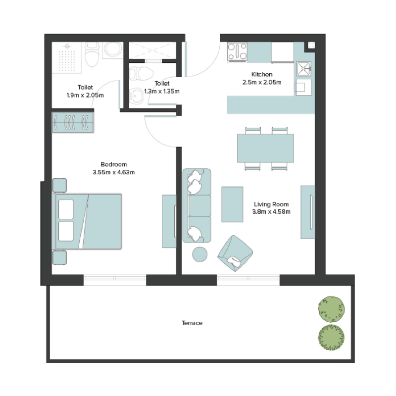 Apartments plan