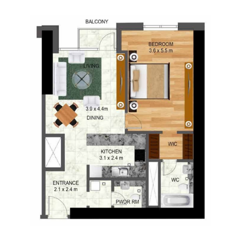 Apartments plan