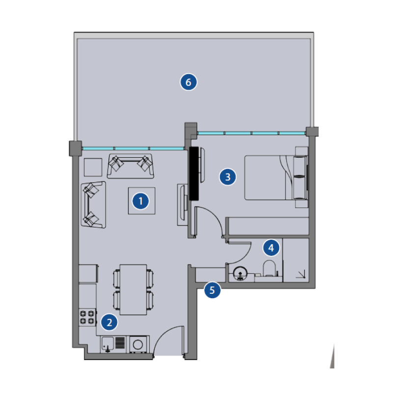 Apartments plan