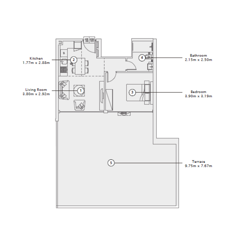 Apartments plan