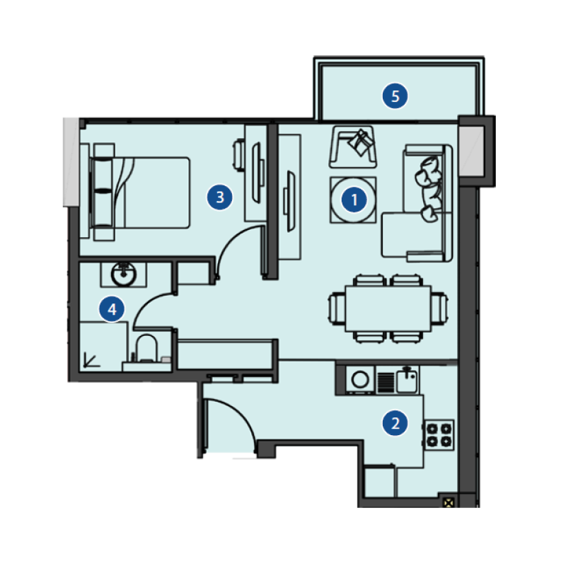 Apartments plan