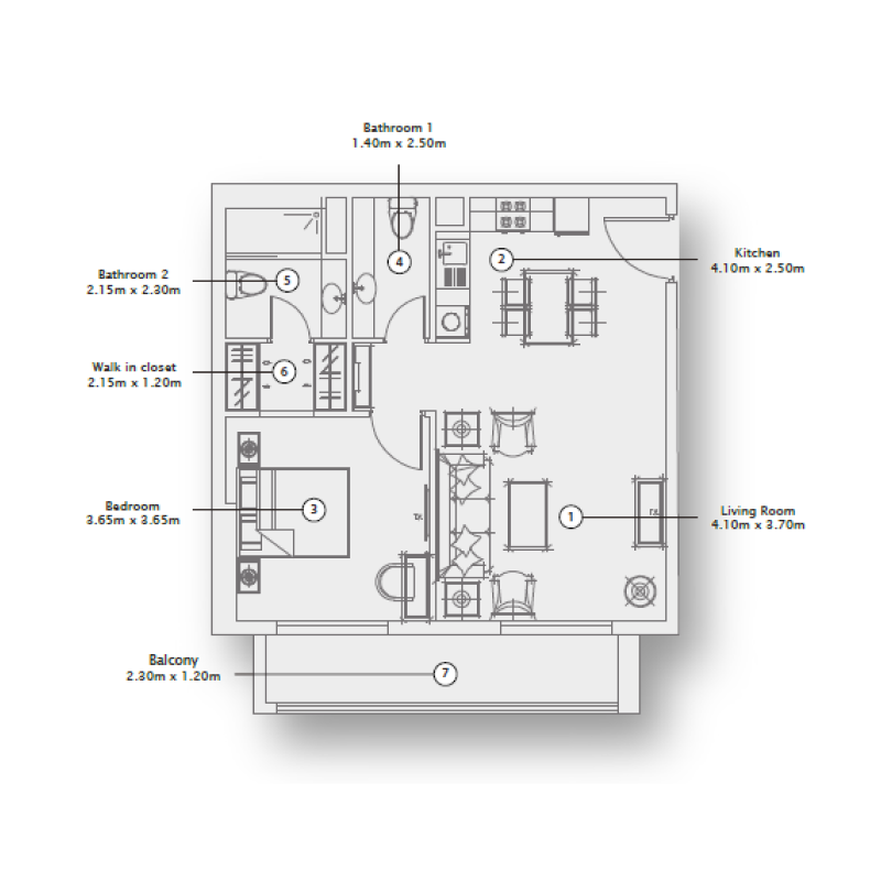 Apartments plan