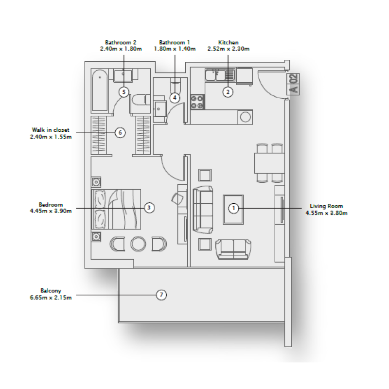 Apartments plan