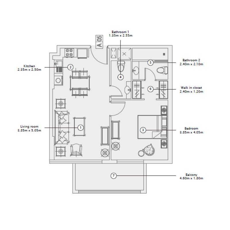 Apartments plan