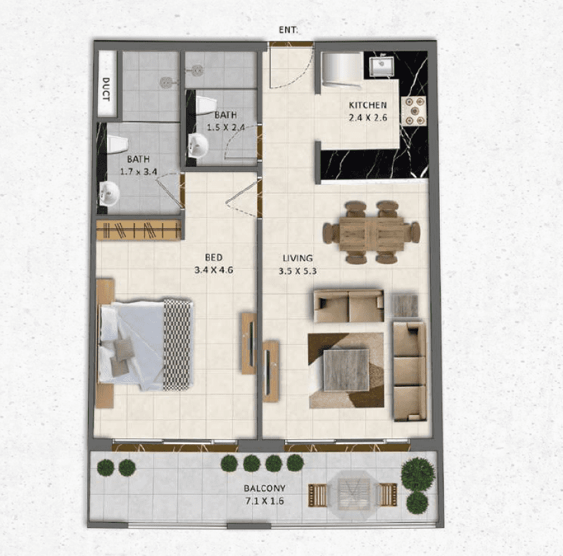 Apartments plan