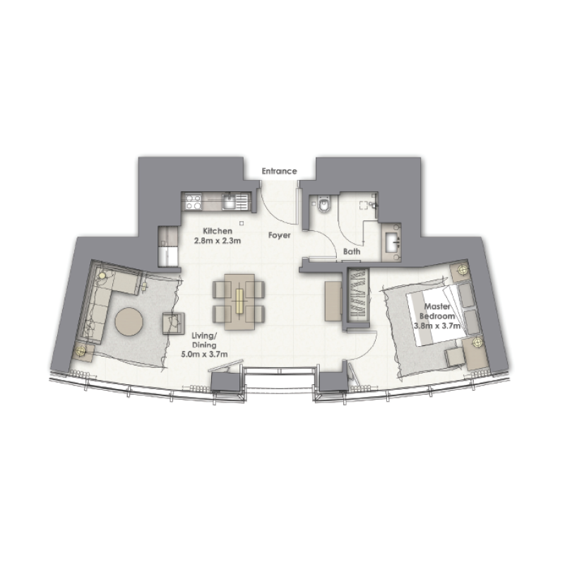 Apartments plan