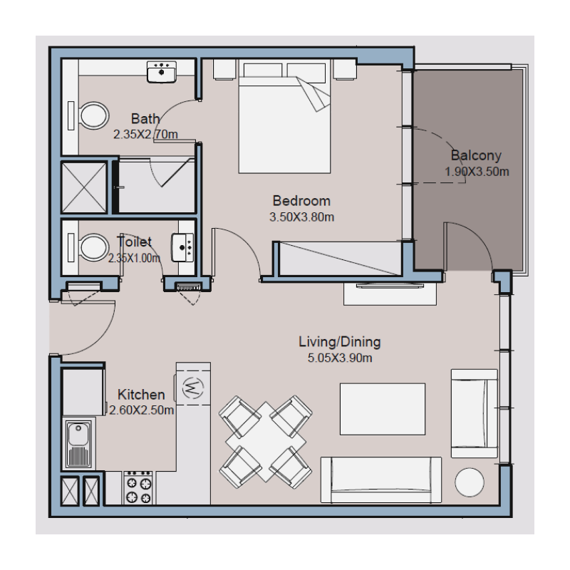 Apartments plan