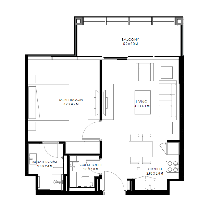 Apartments plan