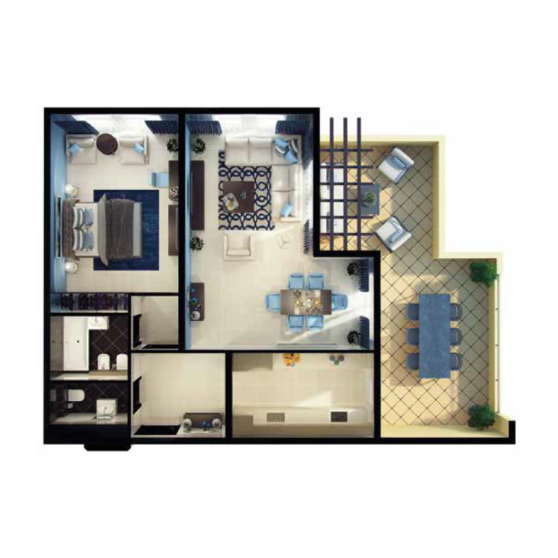Apartments plan