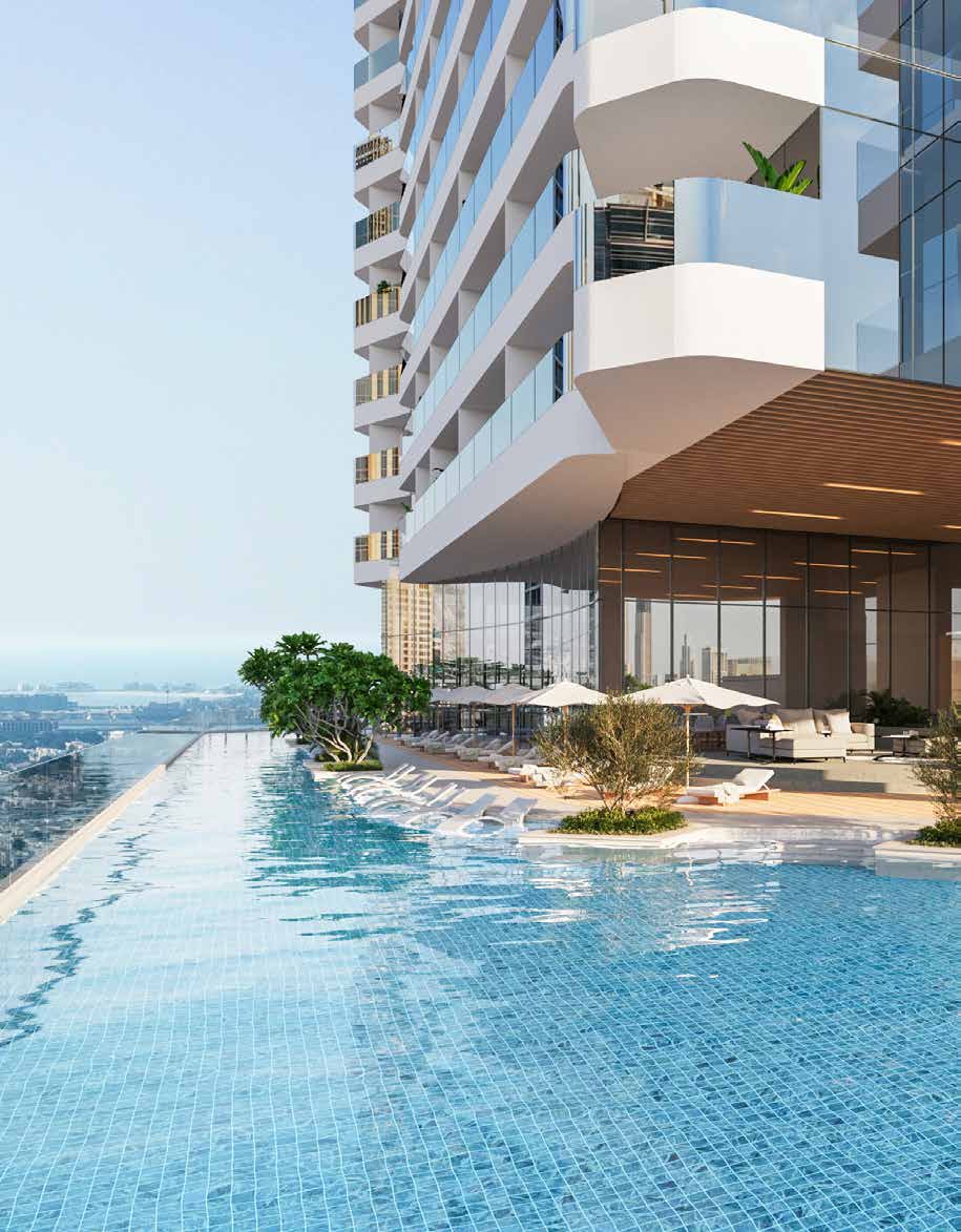 INFINITY POOLS WITH 270° VIEWS OF THE DUBAI SKYLINE amenity image