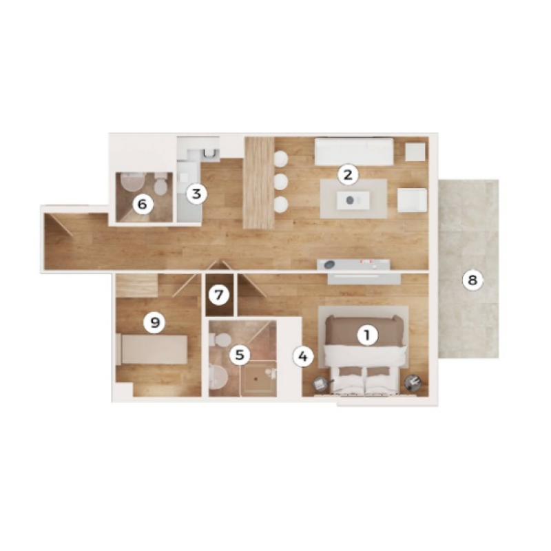 Apartments plan
