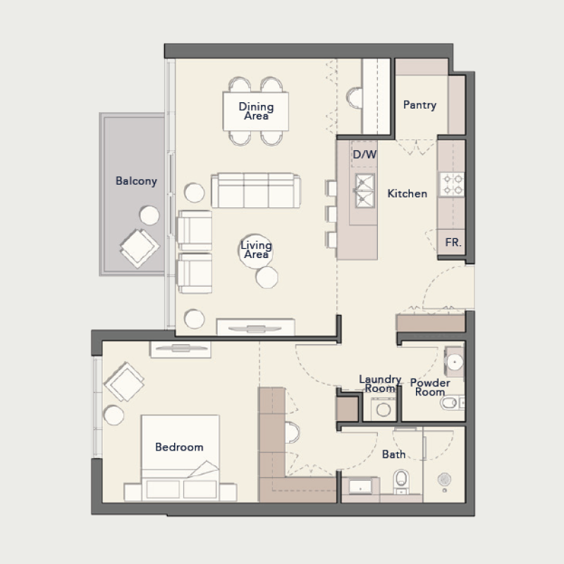 Apartments plan