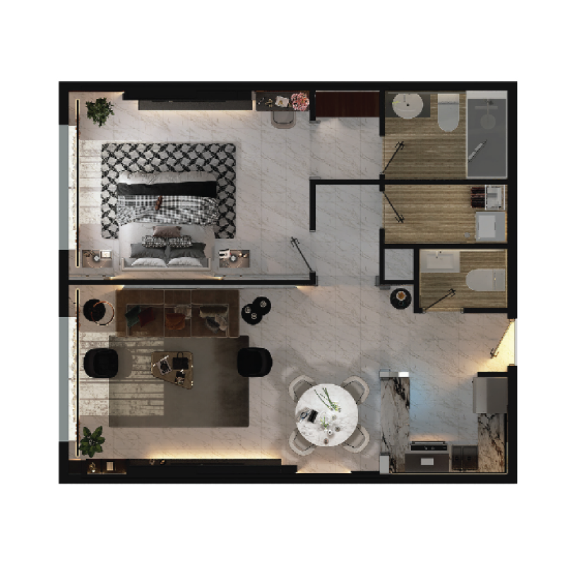 Apartments plan