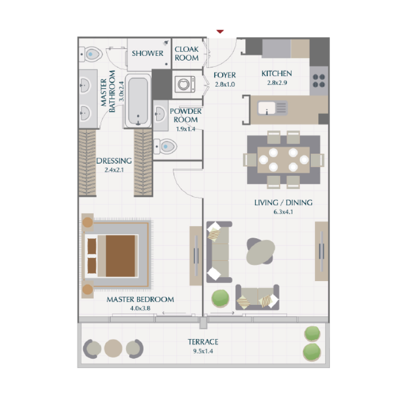 Apartments plan