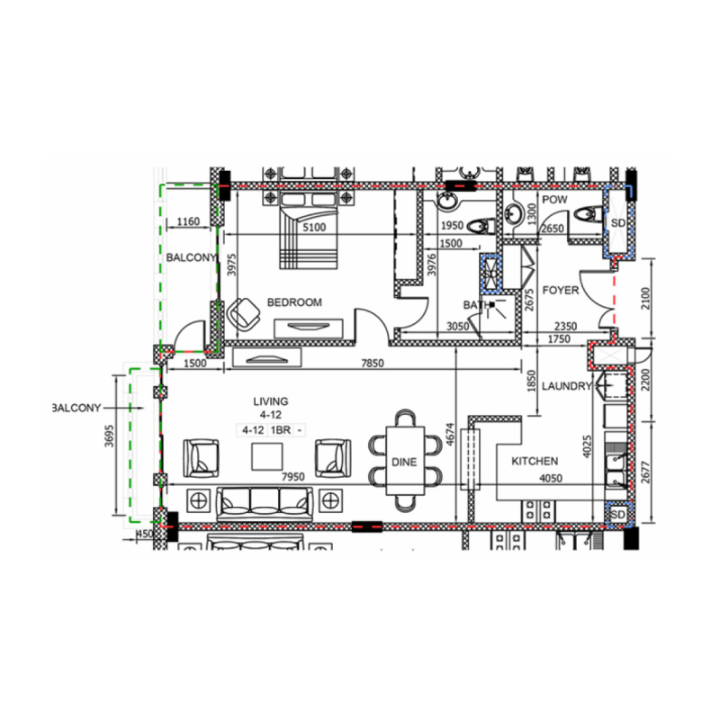 Apartments plan