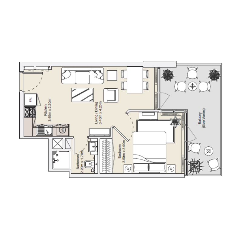 Apartments plan